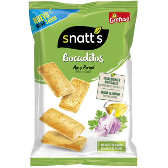 SNATTS BOCADITOS AJO 1.30